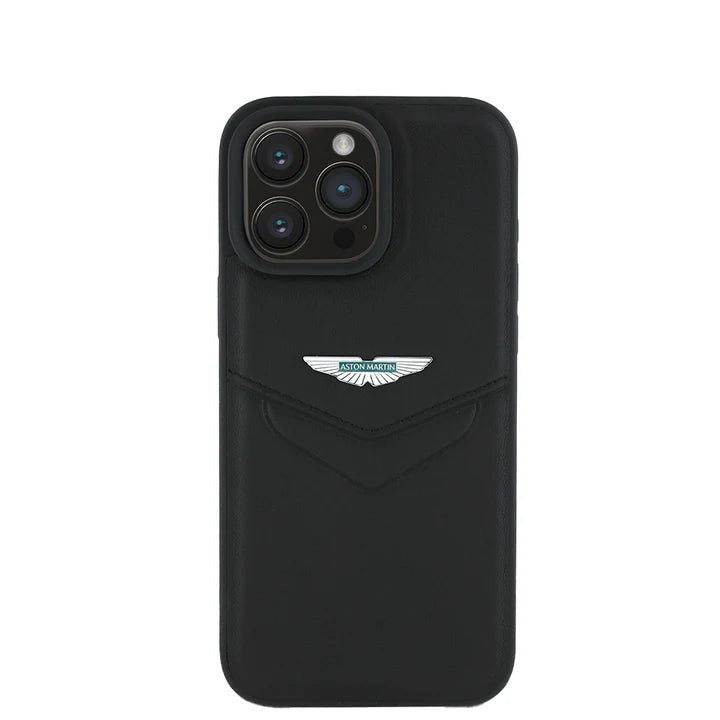 ASTON MARTIN - Aramco F1 - Magsafe IPhone 16 Pro Black Case - My Store