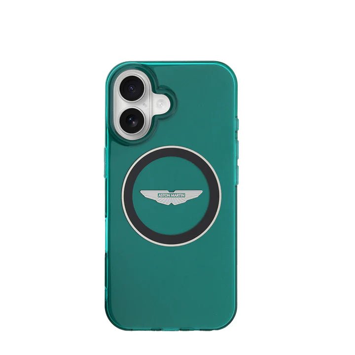 ASTON MARTIN - Magsafe IPhone 16 Green IML Case - My Store