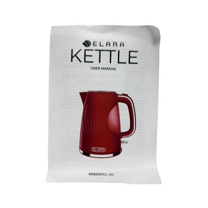 Elara 1.7L Cordless Kettle Red| wholesale supply - IMS Distribution