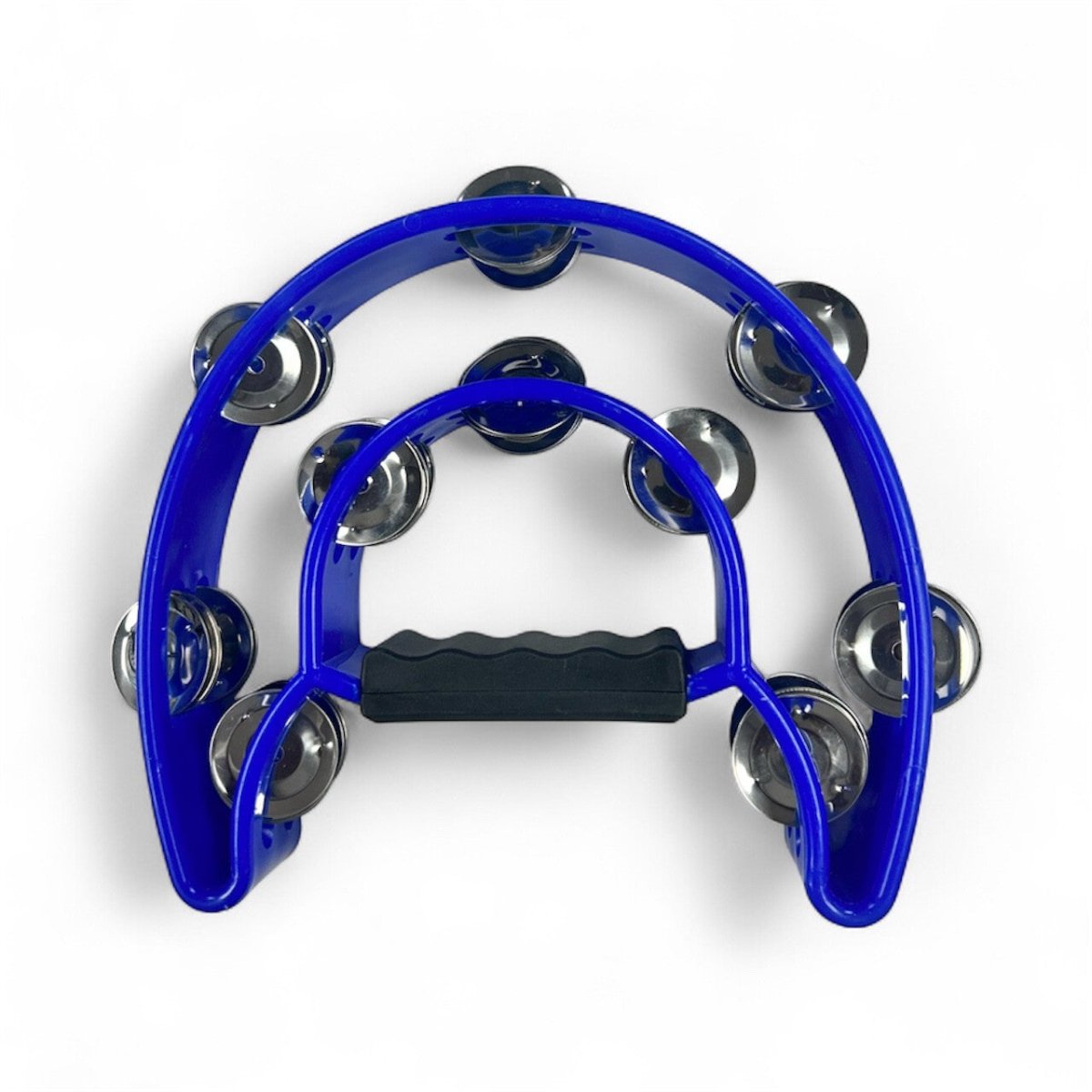 JT - TX9 - 20 Blue Double Row Tamborourine - My Store