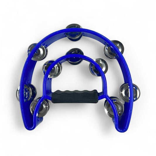 JT - TX9 - 20 Blue Double Row Tamborourine - My Store