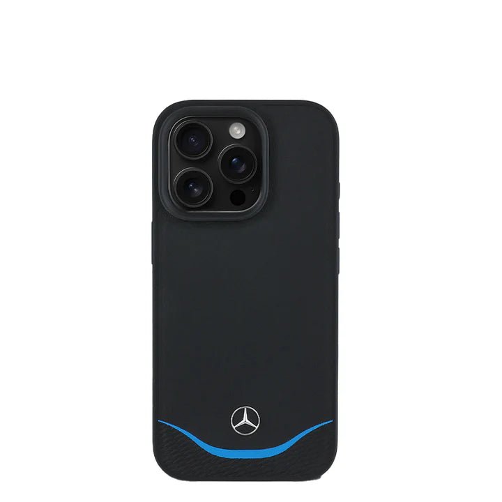 MERCEDES - Magsafe IPhone 16 Pro Max Black Leather Case - My Store