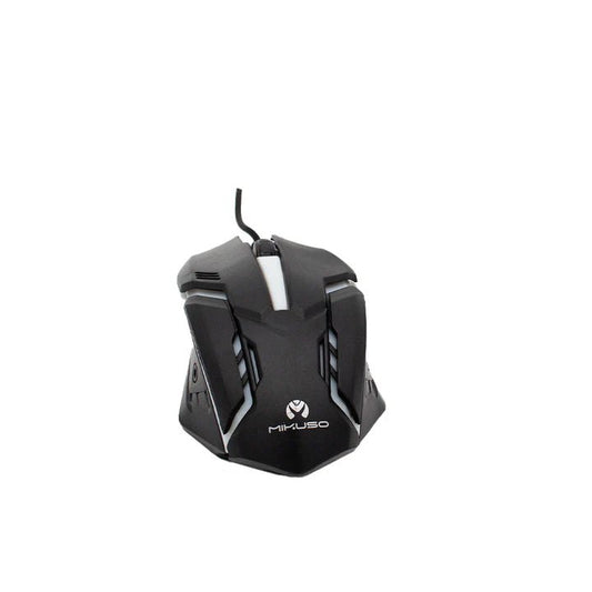 MOS - 379U BK Mikuso Wired Mouse 3 Buttons + 1 Wheel Black - My Store