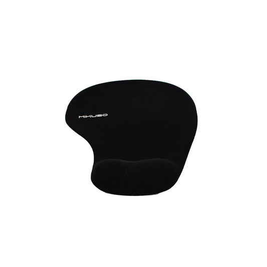 MP - 127 BK Mikuso Mousepad with Wrist pad Black - My Store