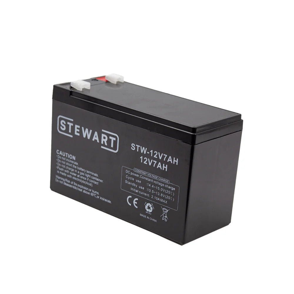 STW - 12V7AH - Stewart Sealed Lead Acid Rechargeable Battery - My Store IMS Distribution