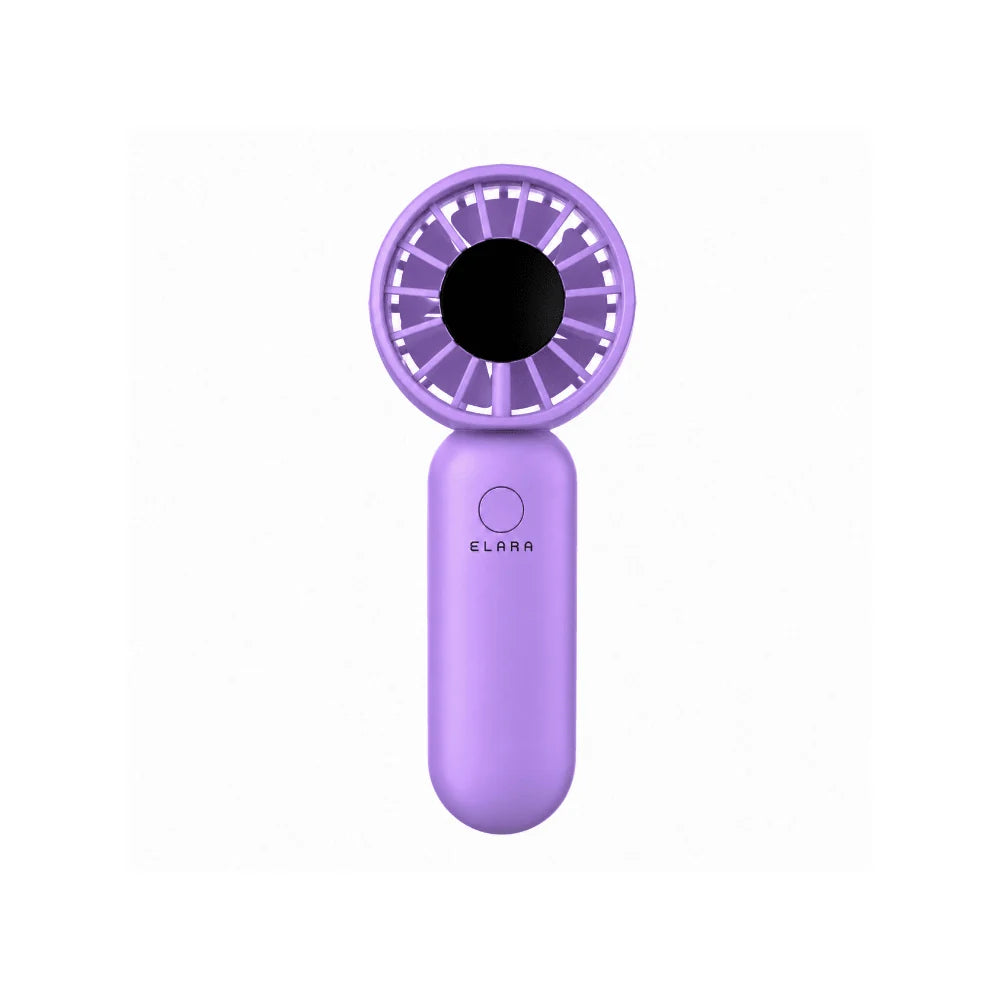 Elara Portable Handheld Fan Purple [Z07 PP]