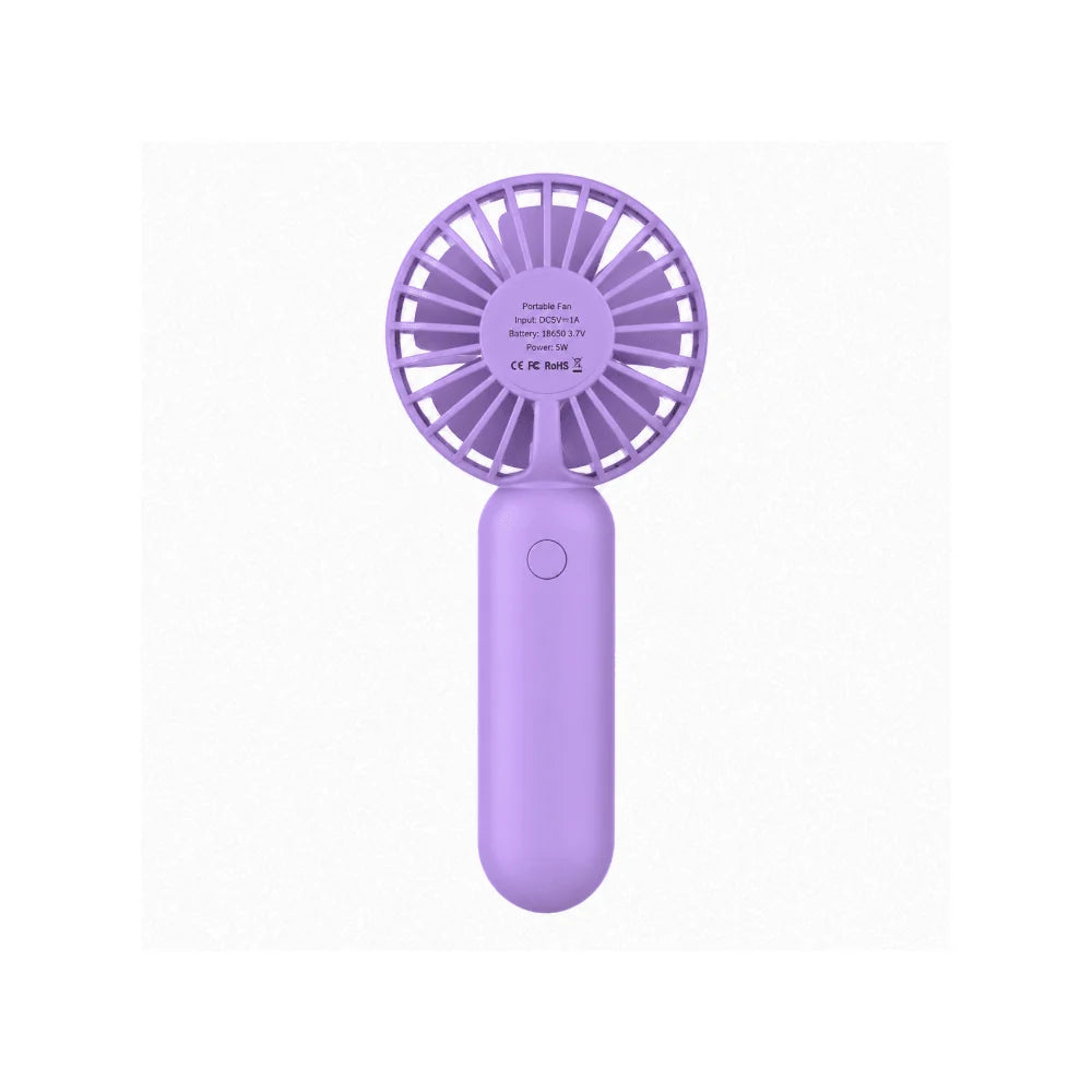 Elara Portable Handheld Fan Purple [Z07 PP]