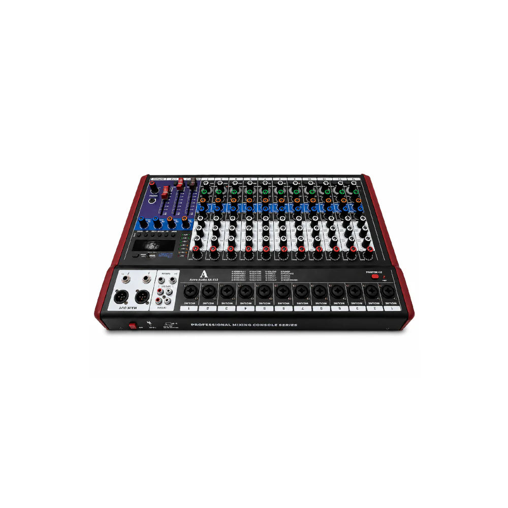 AA-E12 [Astro Audio 12CH Desktop Mixer With USB]
