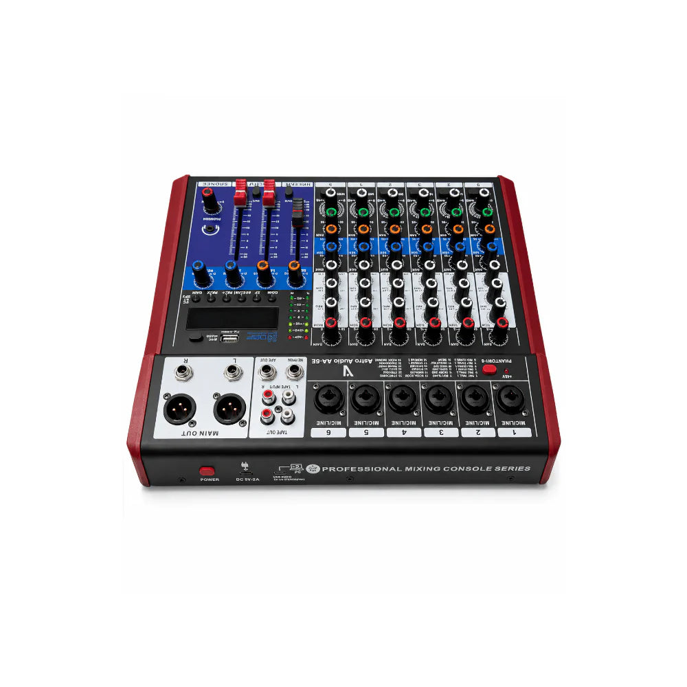 AA-E6 [Astro Audio 6CH Desktop Mixer With USB]