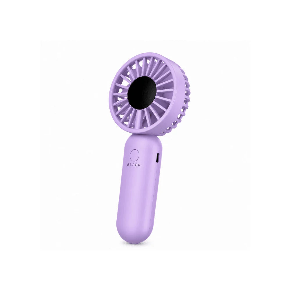 Elara Portable Handheld Fan Purple [Z07 PP]