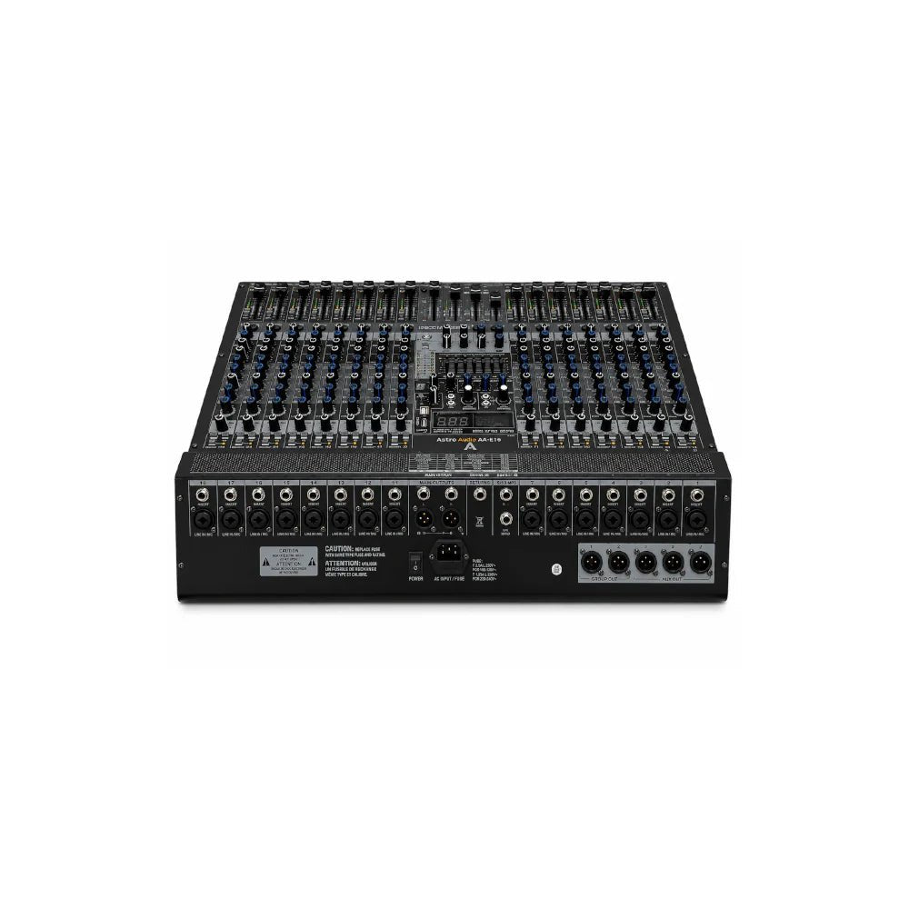 AA-E16[ASTRO AUDIO 16 CHANNEL DESKTOP MIXER] - IMS Distribution