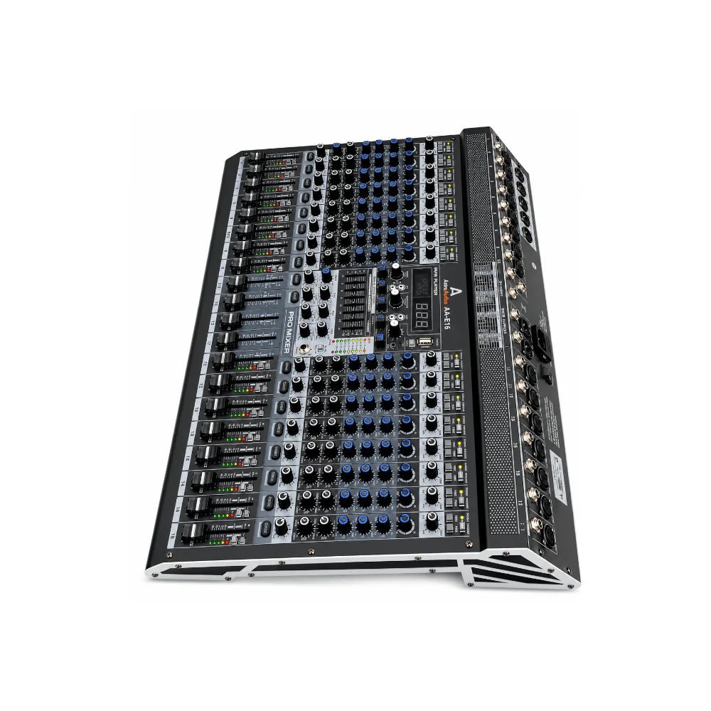 AA-E16[ASTRO AUDIO 16 CHANNEL DESKTOP MIXER] - IMS Distribution