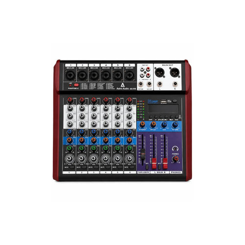AA-E6 [Astro Audio 6CH Desktop Mixer With USB] - IMS Distribution