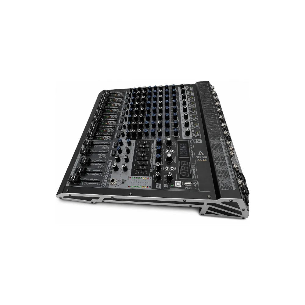 AA-E8 [Astro Audio 10 CH Desktop Mixer With USB] - IMS Distribution