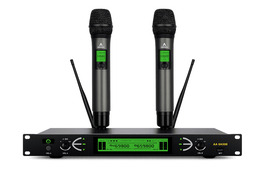 AA - KU500[Astro Audio wireless rechargeable Microphones] - My Store IMS Distribution