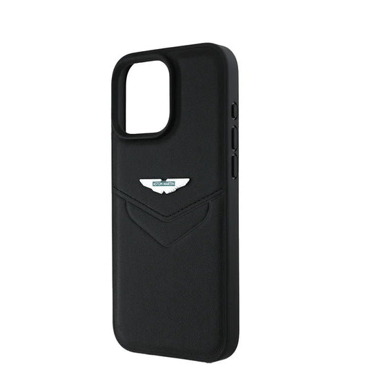 ASTON MARTIN - Aramco F1 - Magsafe IPhone 16 Pro Max Black Case - My Store
