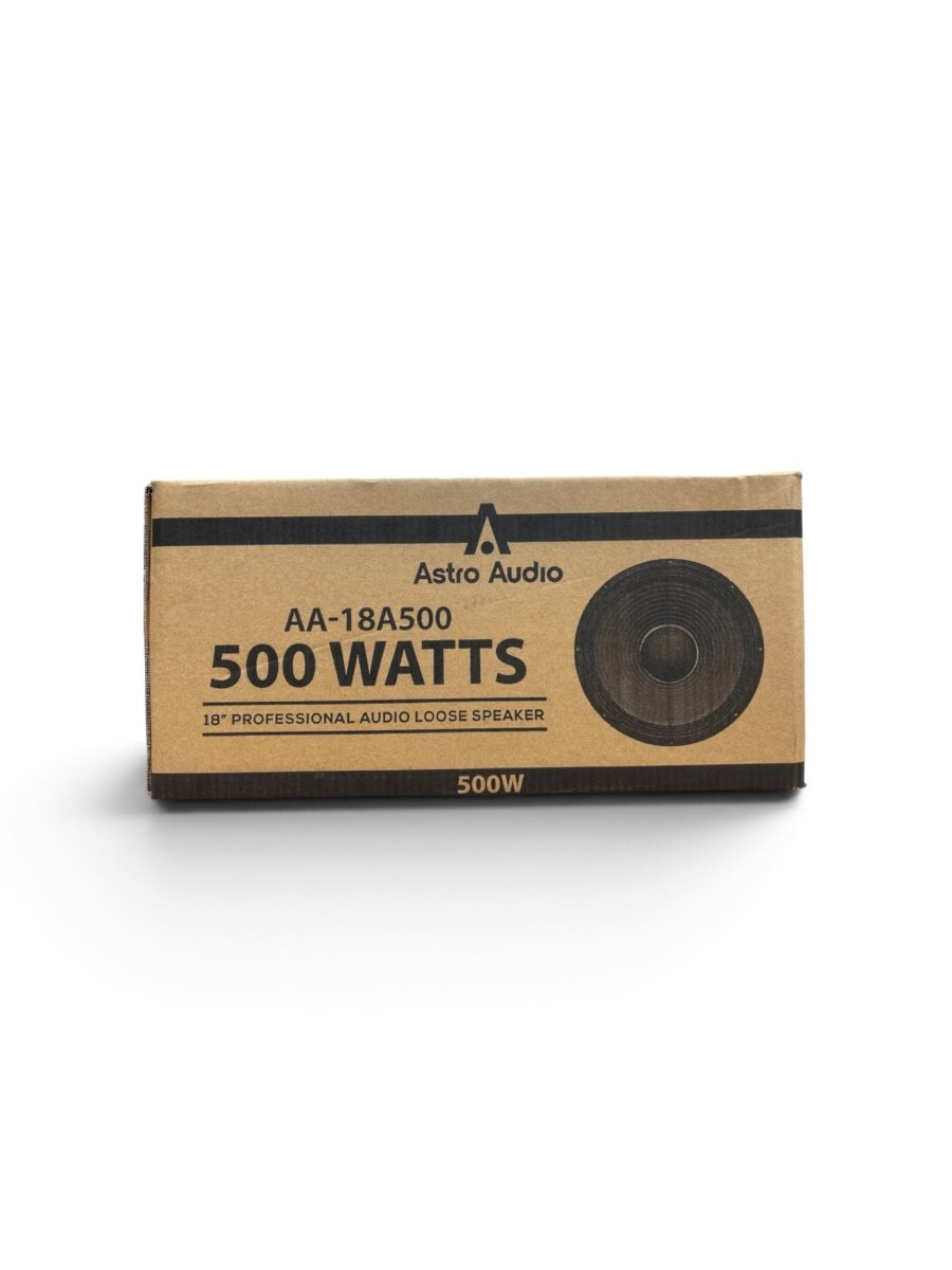 Astro Audio 18'' loose speaker(AA-18A500) - IMS Distribution