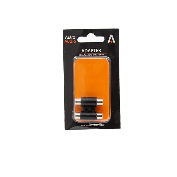 Astro Audio 2RCA Female to 2RCA Female Adapter [P2RCAF2RCAF] - My Store