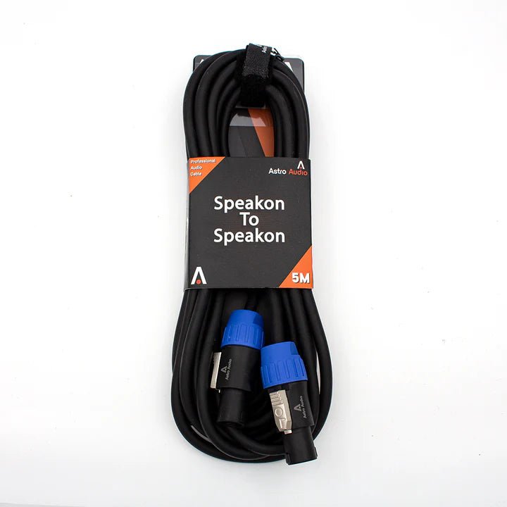 Astro Audio 5M Speakon to Speakon [TSC033*2/5M] - My Store
