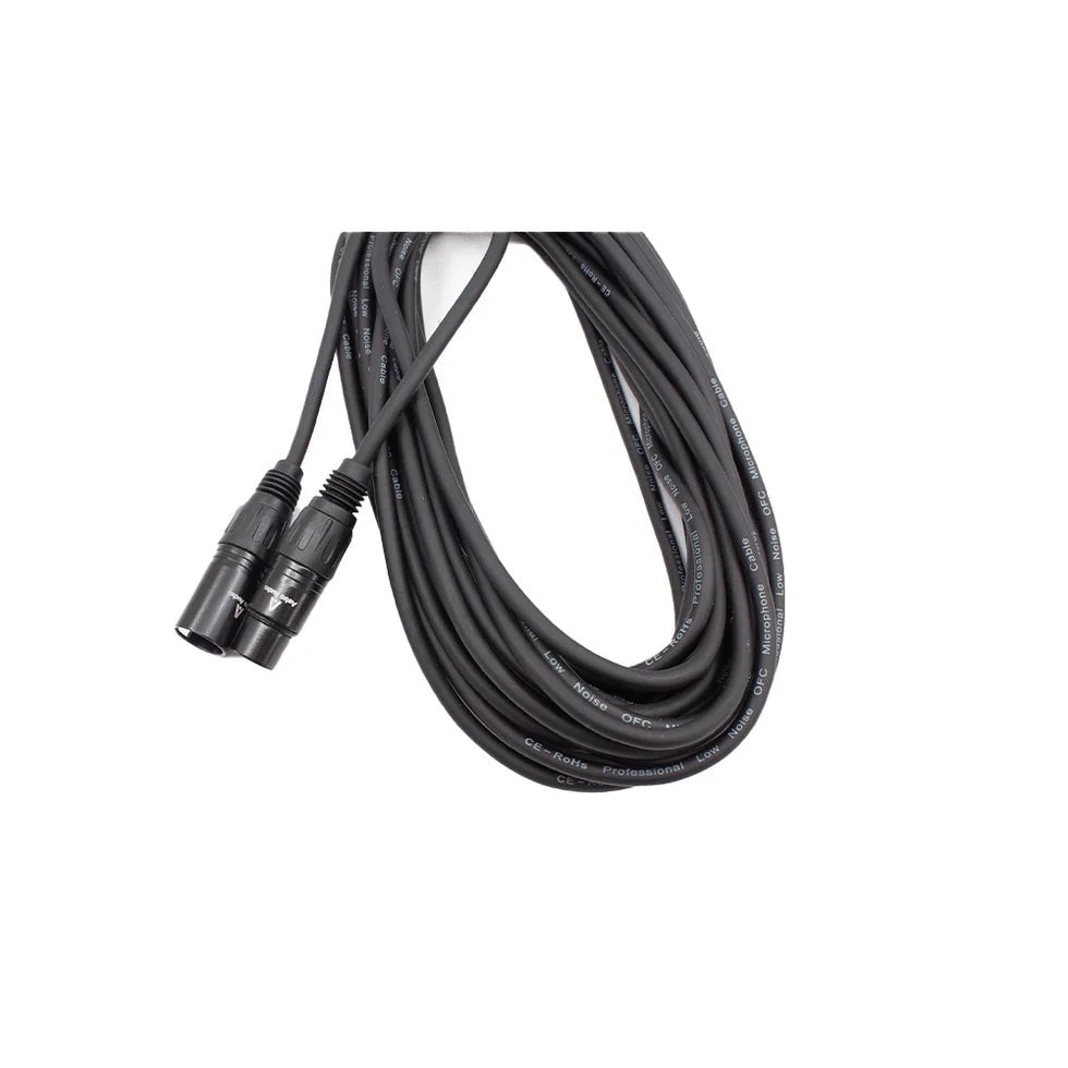 Astro Audio 5M XLR Male to XLR Female Mic Cable [Tx009 - Tx012BK] - IMS Distribution