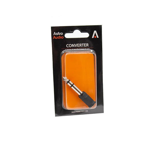 Astro Audio 6.35mm St Jack to 3.5mm St Jack Connector [P63S35S] - My Store