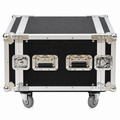 Astro Audio 8U Wooden Flight Case with Wheels - IMS Distribution