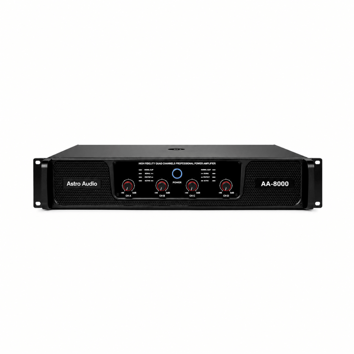 Astro Audio AA-8000 Professional Power Amplifier – 4 Channel Pro Audio - IMS Distribution