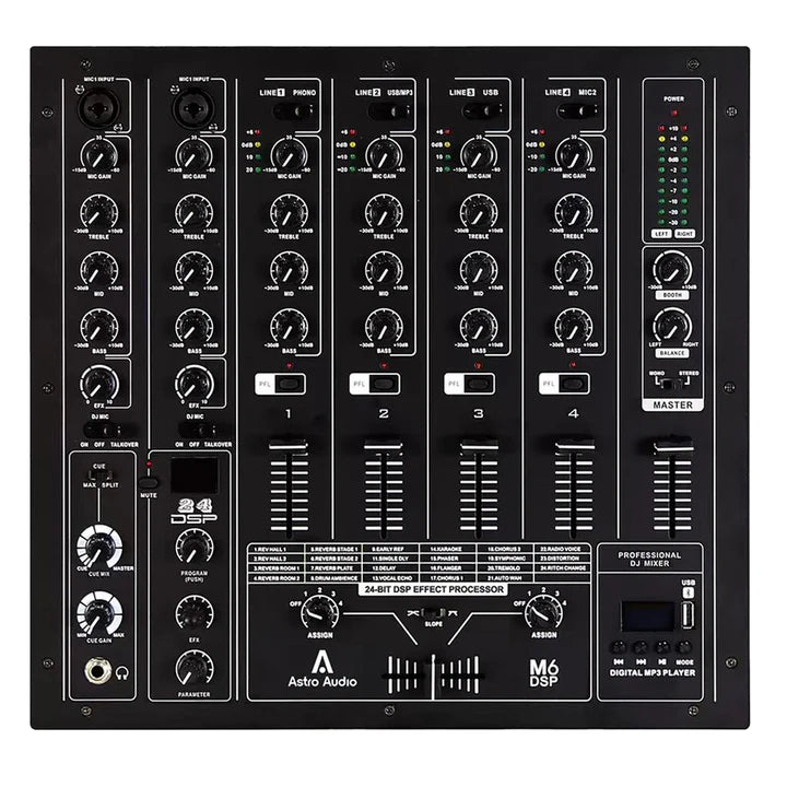 Astro Audio AA DJFX 750 4 - Channel DJ Mixer | IMS Distribution - My Store