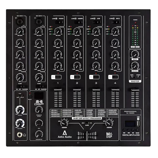 Astro Audio AA DJFX 750 4 - Channel DJ Mixer | IMS Distribution - My Store
