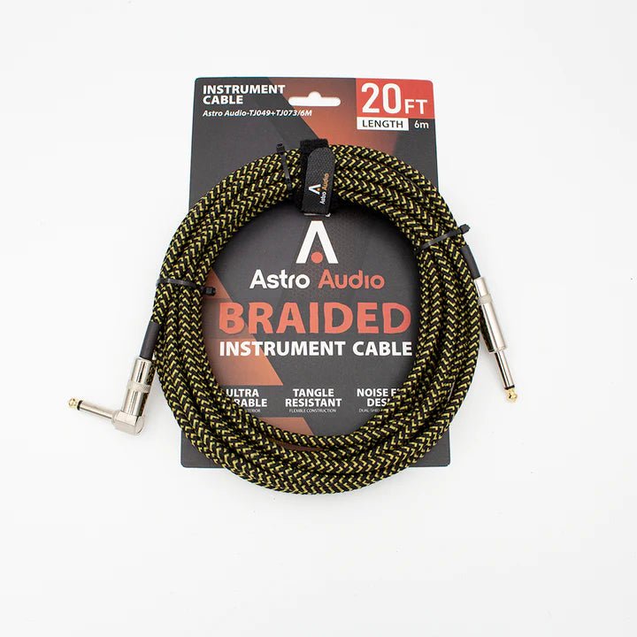 Astro Audio Braided Instrument Cable [TJ049/TJO73/6m] - My Store