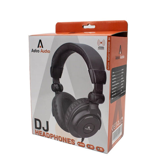 Astro Audio Dj Headphone Black [HP940 BK] - My Store