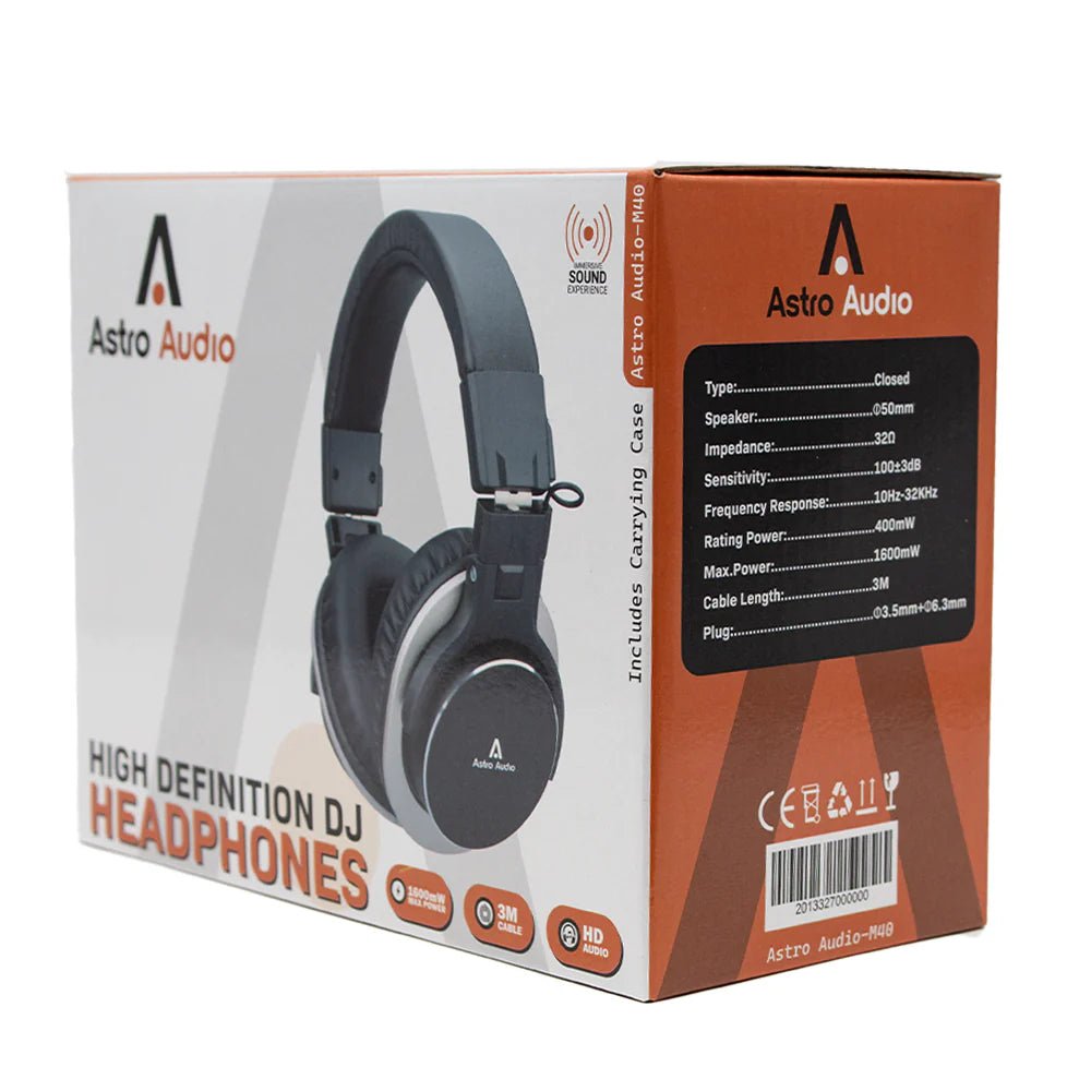 Astro Audio DJ Headphone [M40] - My Store