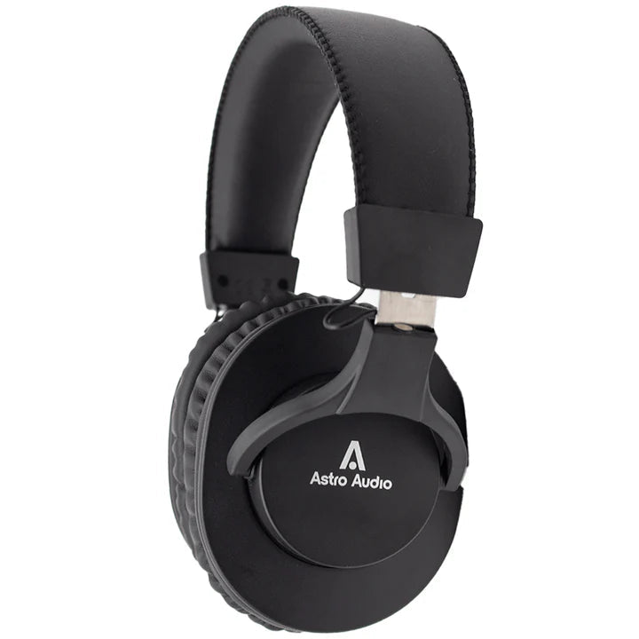 Astro Audio DSH3500 BK DJ Headphones – Foldable Pro Monitoring, Black | IMS Distribution - IMS Distribution
