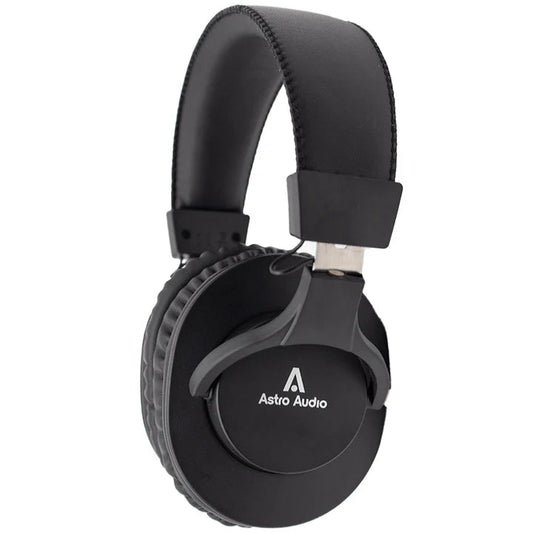 Astro Audio DSH3500 BK DJ Headphones – Foldable Pro Monitoring, Black | IMS Distribution - IMS Distribution