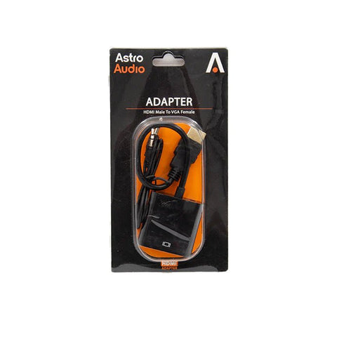 Astro Audio HDMI male to VGA female Adapter with cable - My Store