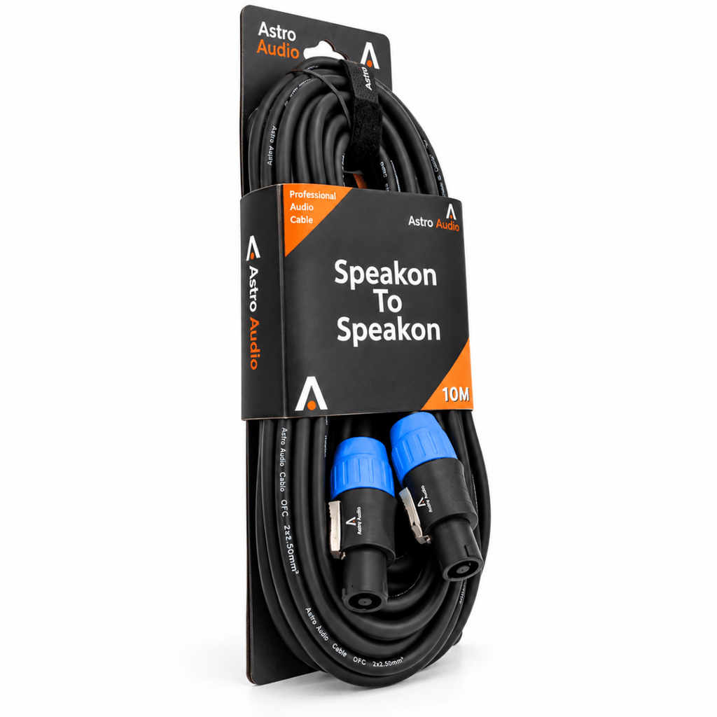 Astro Audio TSC033 10 m Speakon to Speakon Cable – 2-Pole Locking Lead | IMS Distribution - IMS Distribution