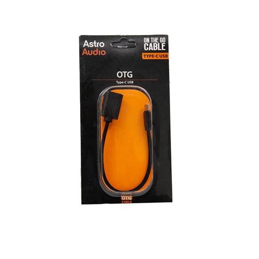 Astro Audio Type C OTG Cable [USBAF - TCOTG USB - A] - My Store