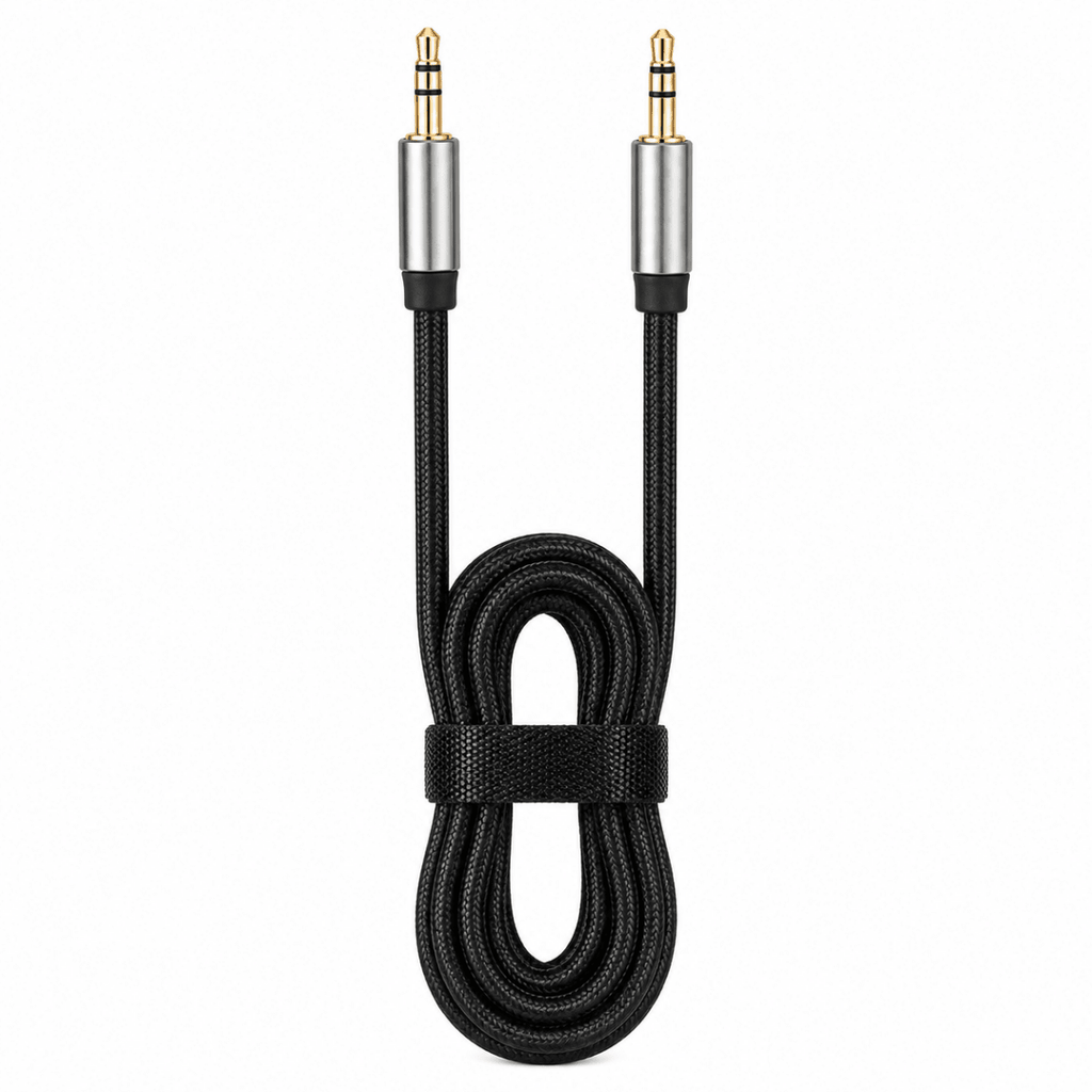 Aux-1 3.5mm to 3.5mm KlGo Audio Cable 1m - IMS Distribution
