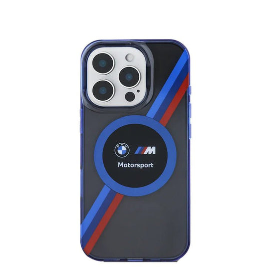BMW MOTORSPORT - Magsafe IPhone 16 Pro Max Black Printed Case - My Store