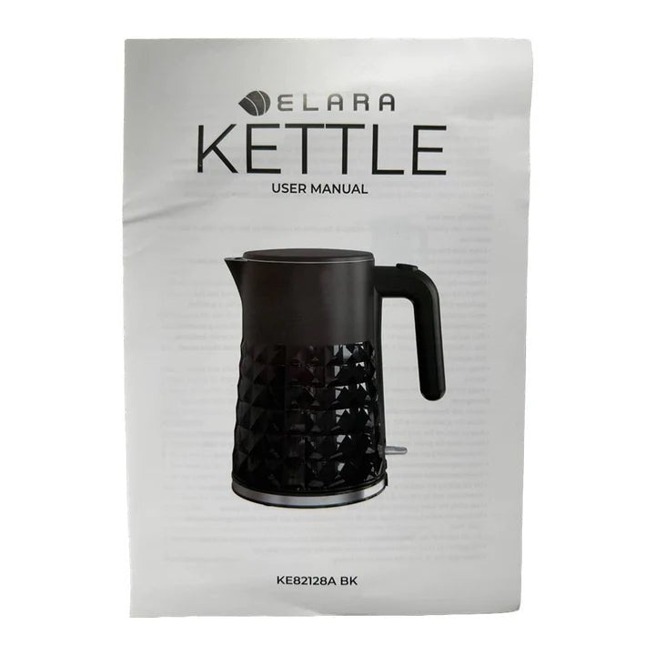 Elara 1.7L Cordless Kettle Black [KE82128A BK] Wholesale supply - IMS Distribution