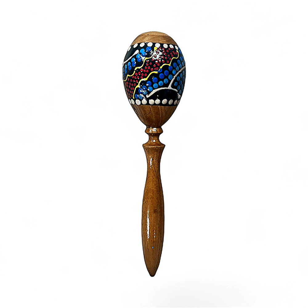 FTS Maracas Wood W/Stick 6 x 23cm - My Store IMS Distribution