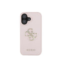 GUESS - Magsafe Grained IPhone 16 Case Pink - My Store