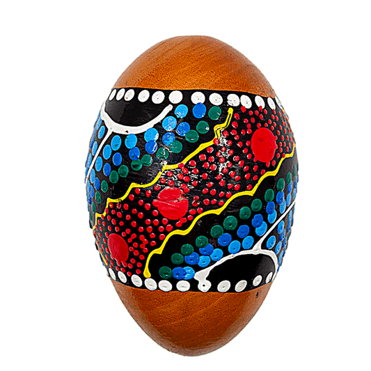Hand - Painted Wooden Maracas (Medium) – Vibrant Design | IMS Distribution - My Store IMS Distribution