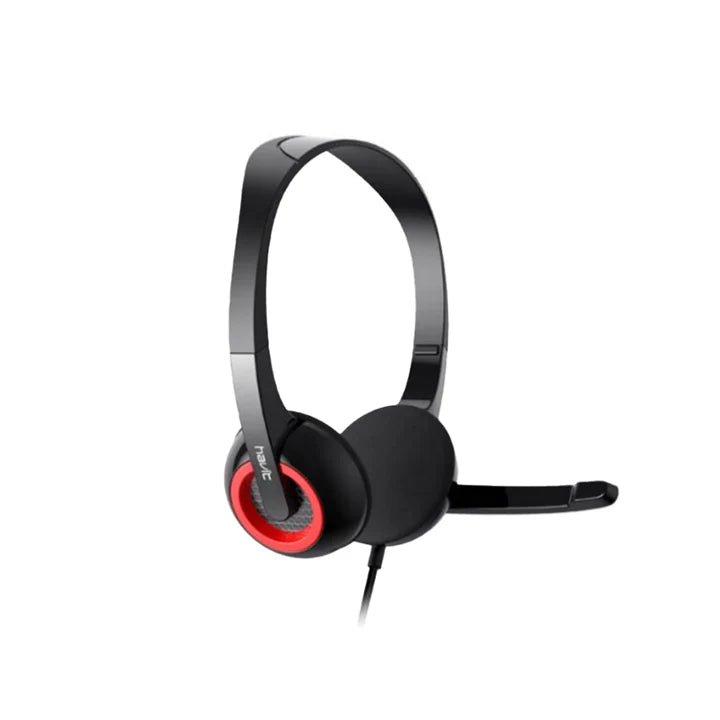 Havit Audio Series - Wired Headphone Black [HV - H202D BK] - My Store