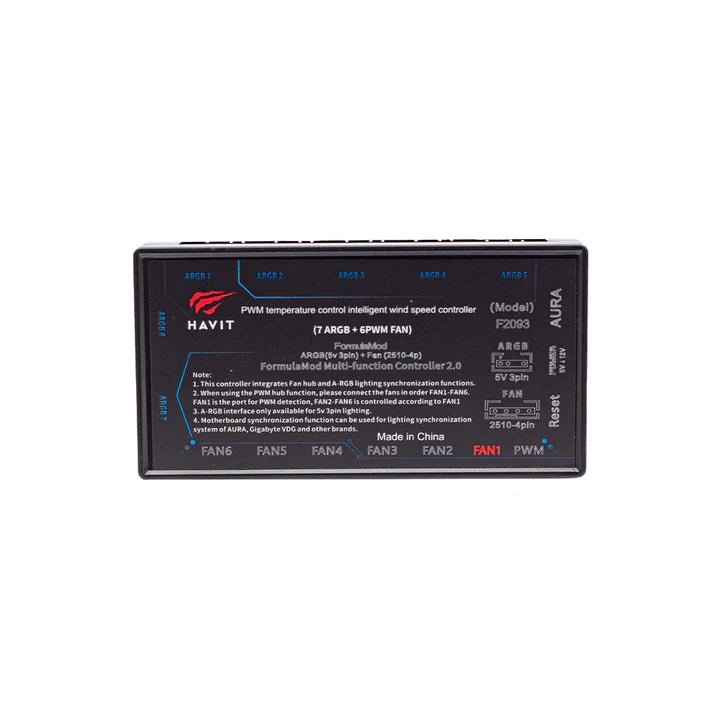 Havit Gamenote PWM Wind Speed Controller[HV - F2093 BK] - My Store