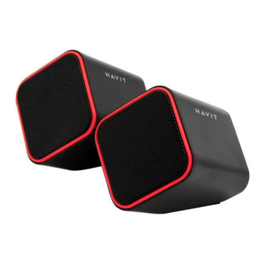 Havit USB 2.0 Computer Speaker [HV - SK473 BK+RD] - My Store