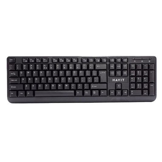 Havit USB Keyboard Black [HV - KB378 BK] - My Store