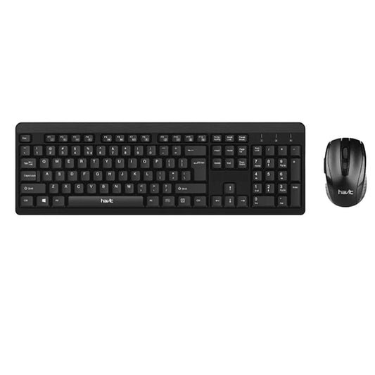Havit Wireless Keyboard+Mouse Combo Black [HV - KB660GCM BK] - My Store