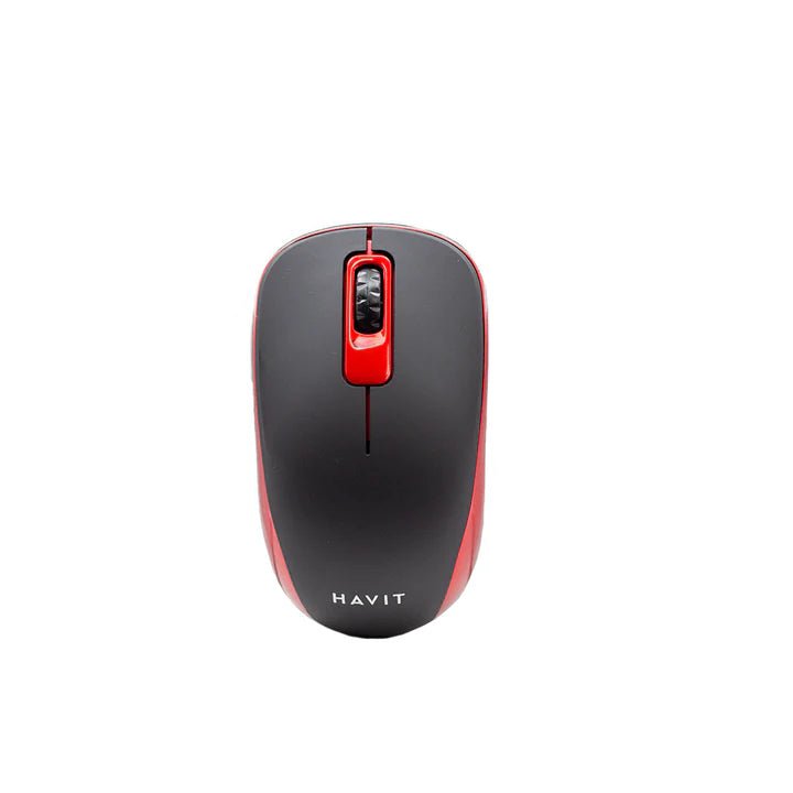 Havit Wireless Mouse Black+Red [HV - MS626GT BK+RD] - My Store