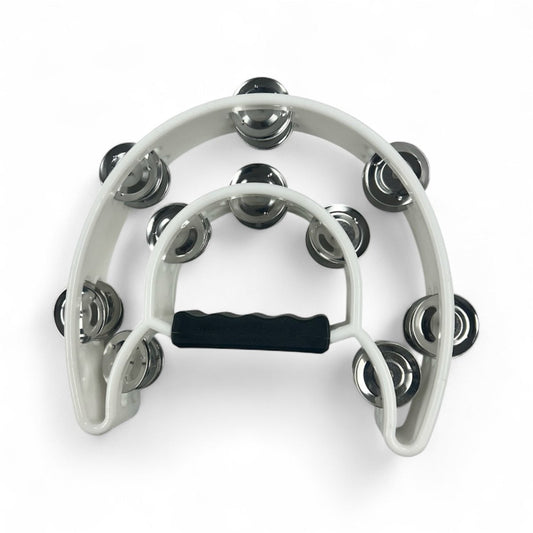 JT - TX9 - 20 white Rhyhm tambourine - My Store